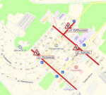 В Лесном и поселке Горный продолжается фрезерование участков проезжих частей